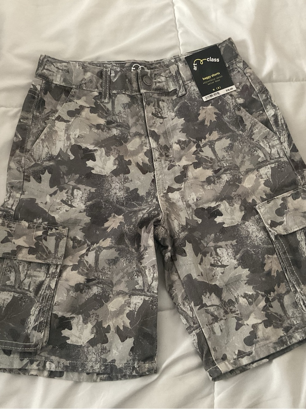 art class Gray Camo Cargo Shorts